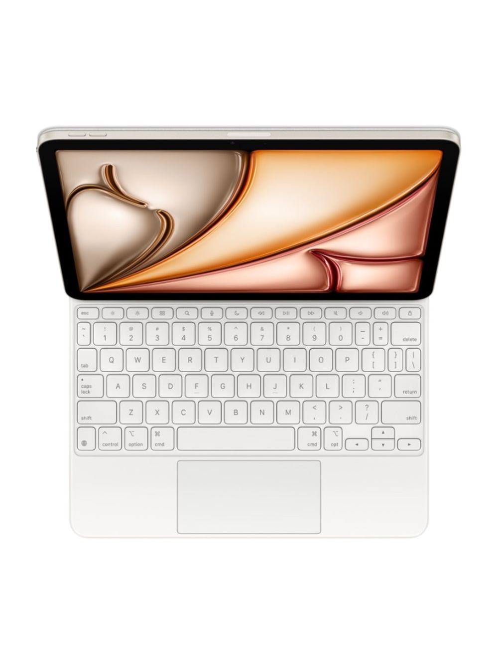 Apple Magic Keyboard: Keyboard and Case for iPad Air 11-inch -White